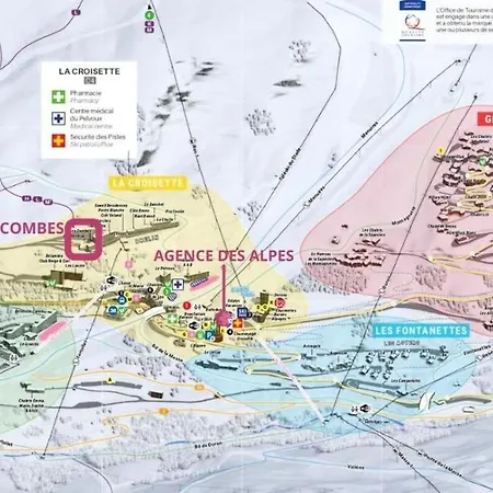 Combes - Aux Pieds Des Pistes Aux Menuires Avec Vue Panoramique Mae-3984 Διαμέρισμα